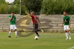 FC Ingolstadt II - 1.FC Schweinfurt 05 - Hofmann Philipp schießt das 1:0 - Foto: Jürgen Meyer