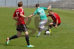 FC Ingolstadt 04 II - SV Schalding-Heining - Jainta Steffen (rot FC Ingolstadt) - Foto: Jürgen Meyer