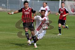 Regionlliga - FC Ingolstadt 04 II - FC Nürnberg - Stefan Müller #10 rot FC Ingolstadt 04  -  Foto: Jürgen Meyer