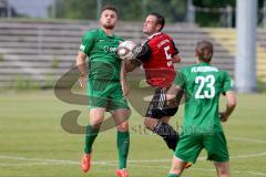 Regionaliga Bayern - FC Ingolstadt II - FC Augsburg II - Denz Michael #5 rot Ingolstadt - Foto: Jürgen Meyer