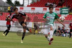 Regionalliga FC Ingolstadt 04 II - SpVgg Greuther Fürth II - Räuber Ludwig (links rot FC Ingolstadt) - Foto: Jürgen Meyer