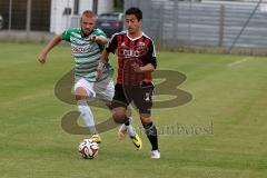 Regionalliga FC Ingolstadt 04 II - SpVgg Greuther Fürth II - Müller Stefan (rechts rot FC Ingolstadt) - Foto: Jürgen Meyer