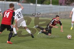 Regionaliga - FC Ingolstadt II - 1.FC Schweinfurt 05 - Posselt Marcel #6 rot Ingolstadt wird gefoult - Foto: Jürgen Meyer