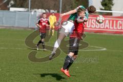 Regionaliga Bayern - FC Ingolstadt II - SV Schalding-Heining - Fenninger Christof rot FC Ingolstadt - Eibl Josef grün Schalding - Foto: Jürgen Meyer