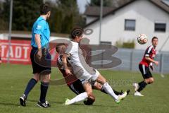 Regionaliga Bayern - FC Ingolstadt 04 - FC Kickers Würzburg - Posselt Marcel #6 FC Ingolstadt II - Weißenberger Niclas #6 Würzburg - Foto: Jürgen Meyer