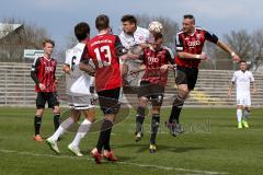 Regionaliga Bayern - FC Ingolstadt 04 - FC Kickers Würzburg - Posselt Marcel #6 FC Ingolstadt II - Denz Michael #5 FC Ing II - Günther Schmidt J #13 FC Ing II - Foto: Jürgen Meyer