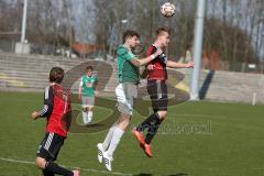 Regionaliga Bayern - FC Ingolstadt II - SV Schalding-Heining - Fennninger Christof rot FC Ingolstadt - Gashi Dardan grün Schalding - Foto: Jürgen Meyer