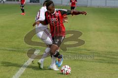 Regionlliga - FC Ingolstadt 04 II - FC Nürnberg - Ihenacho Aloy #11 rot FC Ing - Özdemir Özgür #20 weiss FC Nürnberg -  Foto: Jürgen Meyer