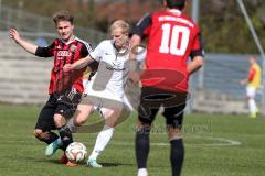 Regionaliga Bayern - FC Ingolstadt 04 - FC Kickers Würzburg - Fenninger Christof #14 FC Ingolstadt04 II - Schoppenhauer C. #5 Würzburg - Foto: Jürgen Meyer