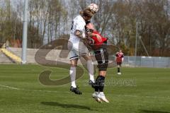 Regionaliga Bayern - FC Ingolstadt 04 - FC Kickers Würzburg - Müller Stefan FC Ing II - Herzig Nico #31 Würzburg - Foto: Jürgen Meyer