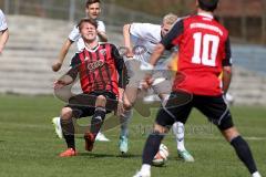 Regionaliga Bayern - FC Ingolstadt 04 - FC Kickers Würzburg - Fenninger Christof #14 FC Ingolstadt04 II - Schoppenhauer C. #5 Würzburg - Foto: Jürgen Meyer