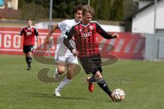 Regionaliga Bayern - FC Ingolstadt 04 - FC Kickers Würzburg - Weißenberger Niclas #6 Würzburg - Fenninger Christof #14 FC Ingolstadt 04 II - Foto: Jürgen Meyer