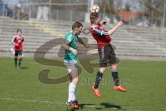 Regionaliga Bayern - FC Ingolstadt II - SV Schalding-Heining - Fenninger Christof rot FC Ingolstadt - Huber Maximilian grün Schalding - Foto: Jürgen Meyer