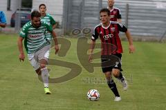 Regionalliga FC Ingolstadt 04 II - SpVgg Greuther Fürth II - Wolfsfeiner Dominik (rechts rot FC Ingolstadt) - Foto: Jürgen Meyer