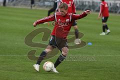 Regionaliga - Saison 2015/2016 - FC Ingolstadt 04 II - SV Wacker Burghausen - Rasch Fabian FCI U23 beim warm machen - Foto: Jürgen Meyer