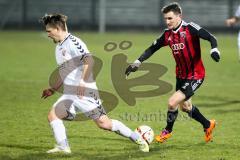 Regionaliga - Saison 2015/2016 - FC Ingolstadt 04 II - TSV Buchbach - Andreas Buchner #16 FCI U23 - Patrick Walleth Buchbach - Foto: Jürgen Meyer