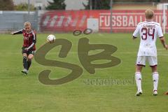 Regionaliga - Saison 2015/2016 - FC Ingolstadt 04 II - 1. FC Nürnberg II - Wannewetsch Stefan beim Freistoß FCI II - Foto: Jürgen Meyer