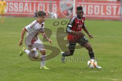 Regionaliga - Saison 2015/2016 - FC Ingolstadt 04 II - 1. FC Nürnberg II - Ihenacho Aloy rot FCI II - Foto: Jürgen Meyer