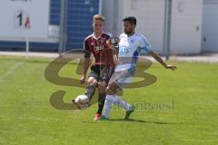 Regionaliga - Saison 2015/2016 - FC Ingolstadt 04 II - SV 01 Victoria Aschaffenburg - Mario Götzendörfer rot FCI - Abassin Alikhil weiss Aschaffenburg - Foto: Jürgen Meyer