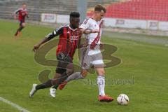 Regionaliga - Saison 2015/2016 - FC Ingolstadt 04 II - 1. FC Nürnberg II - Ihenacho Aloy rot FCI II - Foto: Jürgen Meyer