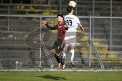 Regionaliga - Saison 2015/2016 - FC Ingolstadt 04 II - TSV Buchbach - Marcel Schiller rot FCI U23 - Moritz Löffler weiss Buchbach - Foto: Jürgen Meyer