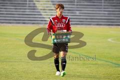 Regionaliga - Saison 2015/2016 - FC Ingolstadt 04 II - TSV Rain/Lech - Neuzugang Ryoma Watanabe #17  beim Warm machen - Foto: Jürgen Meyer