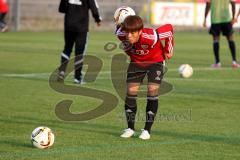 Regionaliga - Saison 2015/2016 - FC Ingolstadt 04 II - TSV Rain/Lech - Neuzugang Ryoma Watanabe #17  beim Warm machen - Foto: Jürgen Meyer