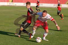 Regionalliga Bayern 2015 / 2016 - FC Ingolstadt 04 II - SSV Jahn Regensburg - Räuber Ludwig #15 rot FC Ing 04 II - Foto: Jürgen Meyer