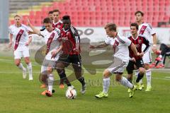 Regionaliga - Saison 2015/2016 - FC Ingolstadt 04 II - 1. FC Nürnberg II - Ihenacho Aloy #11 rot FCI II -  Foto: Jürgen Meyer