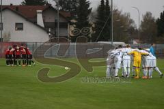 Regionaliga - Saison 2015/2016 - FC Ingolstadt 04 II - SV Wacker Burghausen - Die Mannschaften vor dem Spiel - Foto: Jürgen Meyer