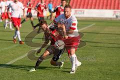 Regionalliga Bayern 2015 / 2016 - FC Ingolstadt 04 II - SSV Jahn Regensburg - Andreas Buchner FC Ing 04 II rot - Foto: Jürgen Meyer