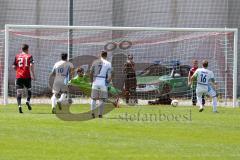 Regionaliga - Saison 2015/2016 - FC Ingolstadt 04 II - SV 01 Victoria Aschaffenburg - 0:1 Führungstreffer per Faulelfmeter von Simon Schmidt #16 Aschaffenburg - Thomas Bauer Torwart FCI - Foto: Jürgen Meyer