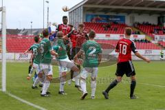 Regionaliga - Saison 2015/2016 - FC Ingolstadt 04 II - SV Schalding-Heining - Ihenacho Aloy #11 rot FC Ingolstadt - Ammary Sammy rot FC Ingolstadt II - Foto: Jürgen Meyer