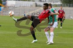 Regionaliga - Saison 2015/2016 - FC Ingolstadt 04 II - SV Schalding-Heining - Ihenacho Aloy FC Ingolstadt II - Gashi Dardan grün Schalding - Foto: Jürgen Meyer