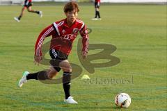 Regionaliga - Saison 2015/2016 - FC Ingolstadt 04 II - TSV Rain/Lech - Neuzugang Ryoma Watanabe #17  beim Warm machen - Foto: Jürgen Meyer