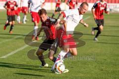 Regionalliga Bayern 2015 / 2016 - FC Ingolstadt 04 II - SSV Jahn Regensburg - Andreas Buchner FC Ing 04 II rot - Foto: Jürgen Meyer