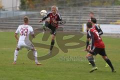 Regionaliga - Saison 2015/2016 - FC Ingolstadt 04 II - 1. FC Nürnberg II - Wannewetsch Stefan rot FCI II - Petrac Ondrej weiss Nürnberg II - Foto: Jürgen Meyer