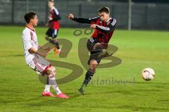 Regionaliga - Saison 2015/2016 - FC Ingolstadt 04 II - SpVgg Unterhaching - Thomas Pledl rot FCI - Foto: Jürgen Meyer