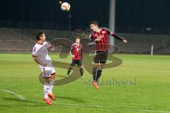 Regionaliga - Saison 2015/2016 - FC Ingolstadt 04 II - SpVgg Unterhaching - Andreas Buchner rot FCI - Foto: Jürgen Meyer