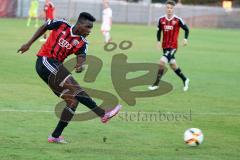 Regionaliga - Saison 2015/2016 - FC Ingolstadt 04 II - TSV Rain/Lech - Ihenacho Aloy #11 rot Ingolstadt schießt das 1:0 Führungstor - Foto: Jürgen Meyer