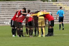 Regionaliga - Saison 2015/2016 - FC Ingolstadt 04 II - SV Schalding-Heining - Die Mannschaft vor dem Spiel - Foto: Jürgen Meyer