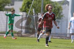 Regionaliga - Saison 2015/2016 - FC Ingolstadt 04 II - SV 01 Victoria Aschaffenburg - Ryoma Watanabe rot FCI mit dem 4:3 Führungstreffer - Jubel - Tor - Foto: Jürgen Meyer