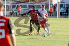 Regionalliga Bayern 2015 / 2016 - FC Ingolstadt 04 II - SSV Jahn Regensburg - Ihenacho Aloy rot FC Ing 04 II - Foto: Jürgen Meyer