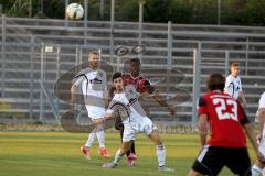 Regionaliga - Saison 2015/2016 - FC Ingolstadt 04 II - TSV Rain/Lech - Ihenacho Aloy #11 rot Ingolstadt mit seinem Treffer zum 1:0 - Foto: Jürgen Meyer