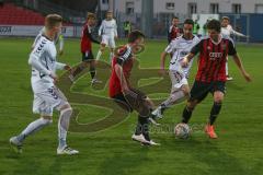 Regionaliga - Saison 2015/2016 - FC Ingolstadt 04 II - SV Wacker Burghausen - Schröder Ralf rot links FCI U23 - Ammary Sammy rechts rot FCI U23 - Foto: Jürgen Meyer