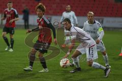 Regionaliga - Saison 2015/2016 - FC Ingolstadt 04 II - SV Wacker Burghausen - Watanabe Ryoma #17 rot FCI U23 - Foto: Jürgen Meyer