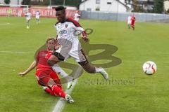 Regionaliga - Saison 2015/2016 - FC Ingolstadt 04 II - FC Memmingen - Ihenacho Aloy weiß #11 FC Ingolstadt - Schmeiser Sebastian rot Memmingen - Foto: Jürgen Meyer