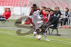 Regionaliga - Saison 2015/2016 - FC Ingolstadt 04 II - FC Memmingen - Ihenacho Aloy weiß #11 FC Ingolstadt - Foto: Jürgen Meyer