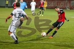 Regionaliga - Saison 2015/2016 - FC Ingolstadt 04 II - TSV Buchbach - Andreas Buchner #16 FCI U23 - Markus Grübl weiss Buchbach - Foto: Jürgen Meyer