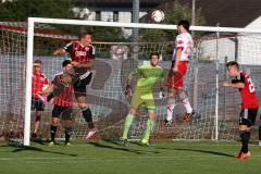 Regionalliga Bayern 2015 / 2016 - FC Ingolstadt 04 II - SSV Jahn Regensburg - Bauer Thomas Torwart FC Ingolstadt 04 -Gashi Albano rechts rot FC Ingolstadt 04 -  Foto: Jürgen Meyer